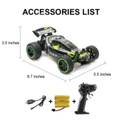 RC car - radio control - remote control - 1:18 - 20 km/h high speedCars