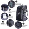 Waterproof nylon backpack - climbing / hiking / travel bag - unisex