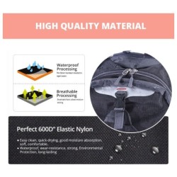 Waterproof nylon backpack - climbing / hiking / travel bag - unisex