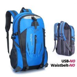 Waterproof nylon backpack - climbing / hiking / travel bag - unisex