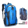 Waterproof nylon backpack - climbing / hiking / travel bag - unisex