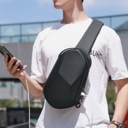 Fenruien - shoulder / crossbody bag - with USB charging port - waterproofBags