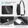 Fenruien - shoulder / crossbody bag - with USB charging port - waterproofBags