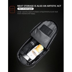Fenruien - shoulder / crossbody bag - with USB charging port - waterproofBags