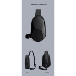 Fenruien - shoulder / crossbody bag - with USB charging port - waterproofBags