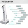 Kemei KM-619 - hair trimmer - rechargeable - super slim - with stand