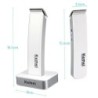 Kemei KM-619 - hair trimmer - rechargeable - super slim - with stand