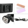 LED light for GoPro action camera - 40m water resistant - for diving & underwater