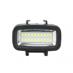 LED light for GoPro action camera - 40m water resistant - for diving & underwater