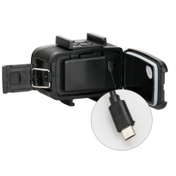 LED light for GoPro action camera - 40m water resistant - for diving & underwater