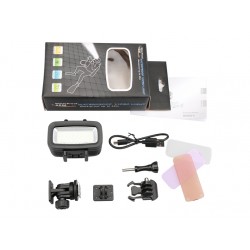LED light for GoPro action camera - 40m water resistant - for diving & underwater