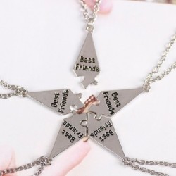 "Best Friends" - five-pointed star pendant with necklace - 3 - 8 pieces
