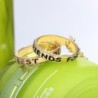 "Best Friends Forever" lettering circle pendant - three color necklaceNecklaces