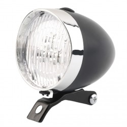 3 LED - vintage - bike headlight - front - flashLights