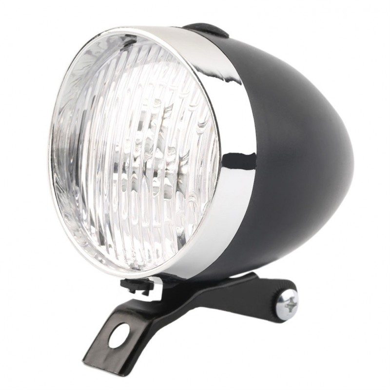 3 LED - vintage - bike headlight - front - flashLights