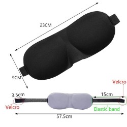 Máscara para dormir - espuma macia 3D - máscara para os olhos