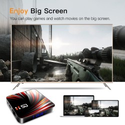 Android 10 - 4GB - 32GB - 64GB - 4K - 3D video - Wifi - Bluetooth - smart TV boxAndroid box