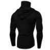 Men's long sleeve hoodie - with face cover