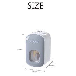 Automatic toothpaste dispenser - wall mounted