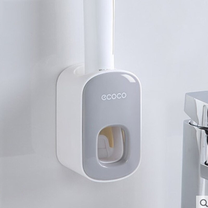 Automatic toothpaste dispenser - wall mounted