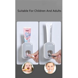Automatic toothpaste dispenser - wall mounted