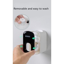 Automatic toothpaste dispenser - wall mounted