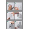Automatic toothpaste dispenser - wall mounted