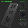 OIVO - vertical stand - holder - external cooler fan - 3 USB ports - for Xbox One X game consoleXbox One