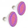 E27 LED lamp - 200 LED - grow lamp - hydroponics - 2 pieces