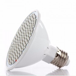 E27 LED lamp - 200 LED - grow lamp - hydroponics - 2 pieces
