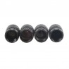 Universal aluminum car tyre air valve caps - 4 pieces