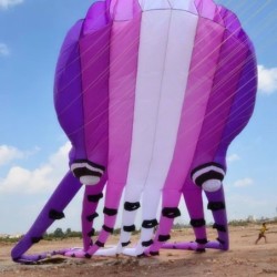 Large octopus - kite - inflatable - with line - 15m / 23m / 30mKites