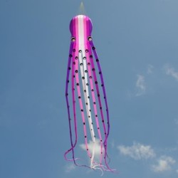 Large octopus - kite - inflatable - with line - 15m / 23m / 30m