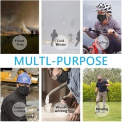 Face / mouth protection mask - antibacterial - with activated carbon filters PM 2.5