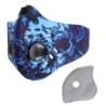 Antibacterial face mask - sports / cycling / windproof / dustproof - with activated carbon filter