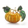 Abóbora de Halloween - broche de esmalte