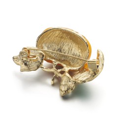 Abóbora de Halloween - broche de esmalte