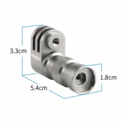 GoPro - action camera - bicycle wheel mount - wheel hub - bracket holder - steel