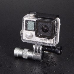 GoPro - action camera - bicycle wheel mount - wheel hub - bracket holder - steel
