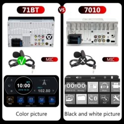 Car radio - MP5 player - 2Din - touch screen - Bluetooth - Mirror Link - USB - Bluetooth - AndroidRadio