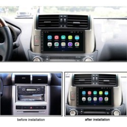 Universal car radio - MP5 player - 2 Din - Android - Bluetooth - GPS - MirrorLink - touch screen - camera