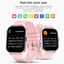 LIGE - Smart Watch - full touch screen - heart rate / sleep monitor - IP67 waterproof