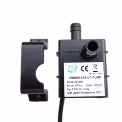 Mini bomba de água submersível - à prova d'água - com conexão USB - de baixo ruído