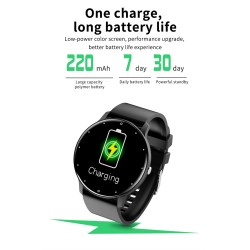 Smart Watch - full touch screen - fitness tracker - blood pressure - waterproof - Bluetooth - Android IOSSmart-Wear