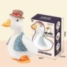Robot duck - electronic plush toy - with sound - dancing / walking / talking / singing