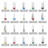 Replaceable rotary heads - bits - for electric nail drill - ceramic tungsten carbide - manicure / pedicure