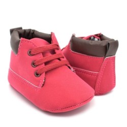 Infant / baby first shoes - for boys / girls - soft leather - anti-slip