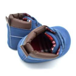 Infant / baby first shoes - for boys / girls - soft leather - anti-slip