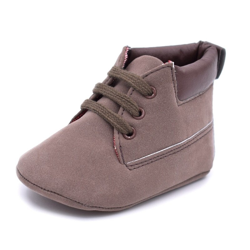 Infant / baby first shoes - for boys / girls - soft leather - anti-slip