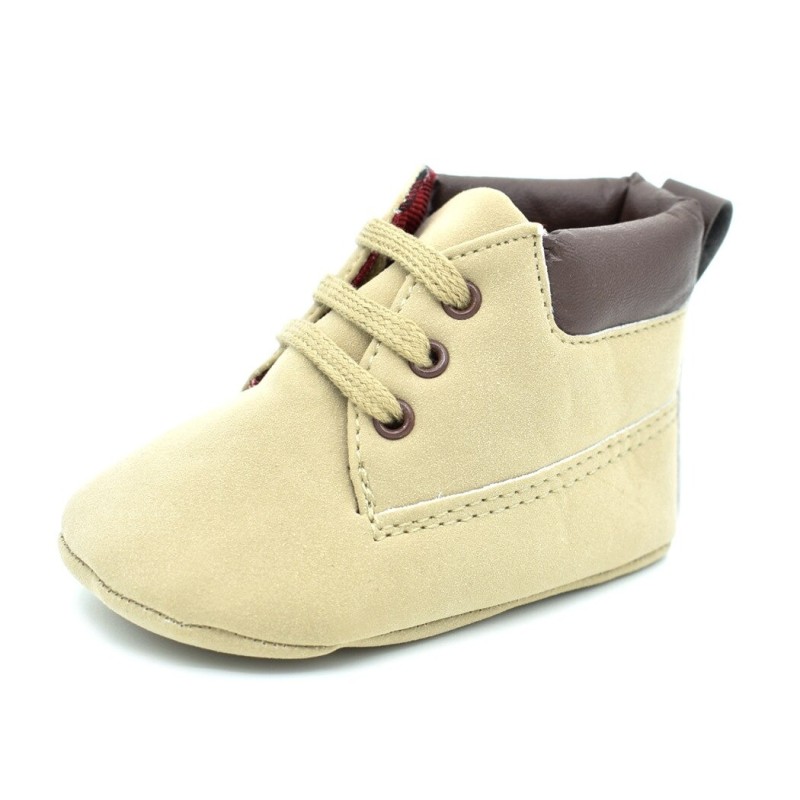 Infant / baby first shoes - for boys / girls - soft leather - anti-slip